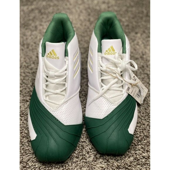 adidas Other - Adidas T-Mac 1 LeBron James HS White Green Gold Irish FW3663 Men's Size 10.5
